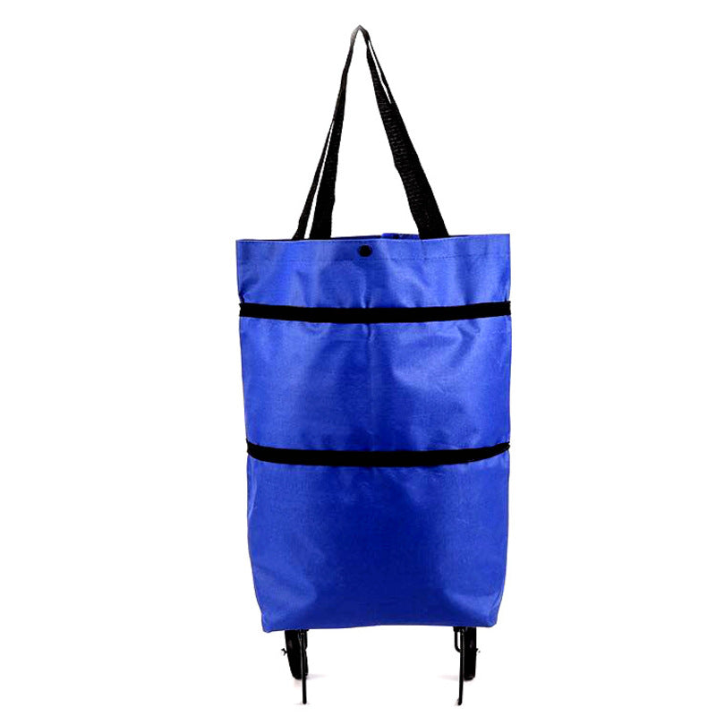 Portable Foldable Shopping Cart with Wheels