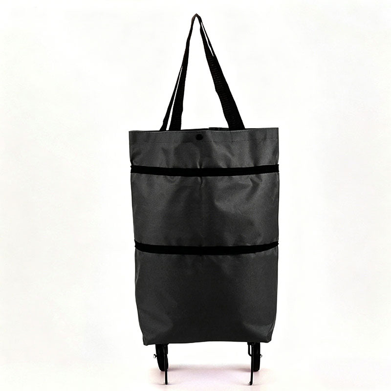 Portable Foldable Shopping Cart with Wheels