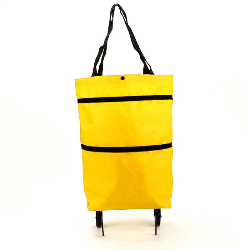 Portable Foldable Shopping Cart with Wheels