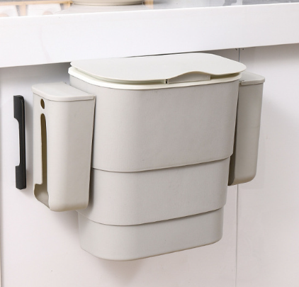 SlideAway Wall-Mount Trash Bin