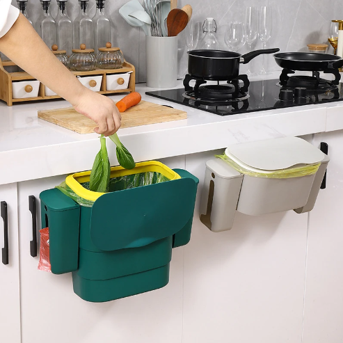 SlideAway Wall-Mount Trash Bin