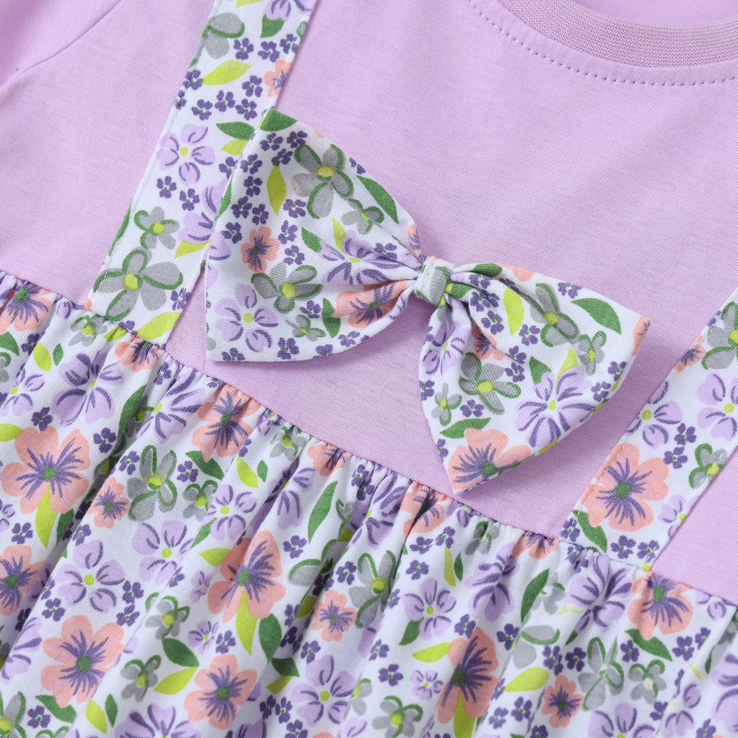 Girls' Dress Cartoon Bow Kids Dress Princess Dress