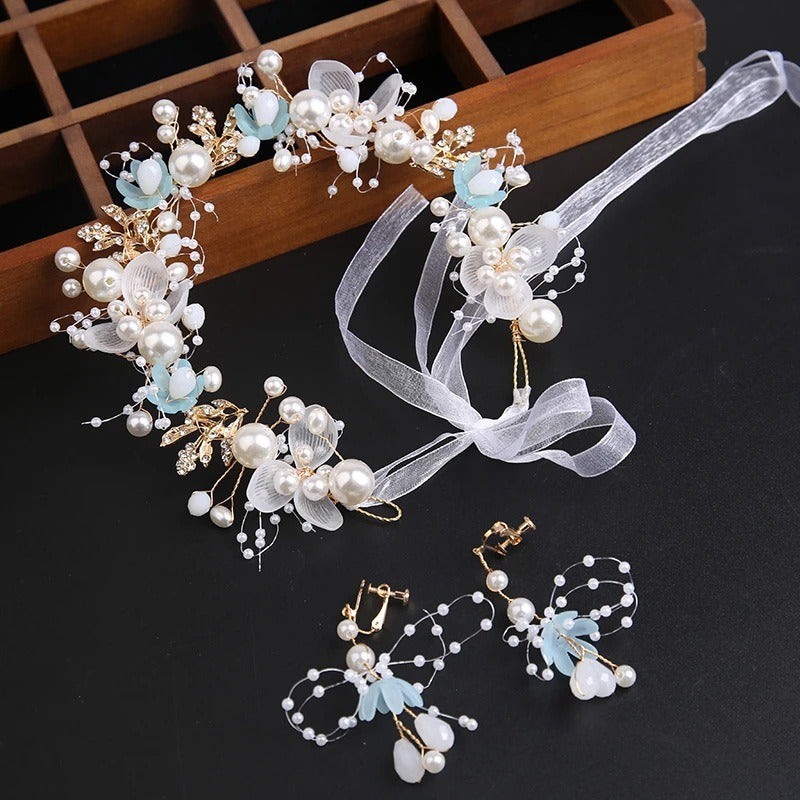 Flower Boy Headwear Korean Edition Super Immortal Princess Wreath Girls Head Flower Performance Photo With Childrens Jewelry