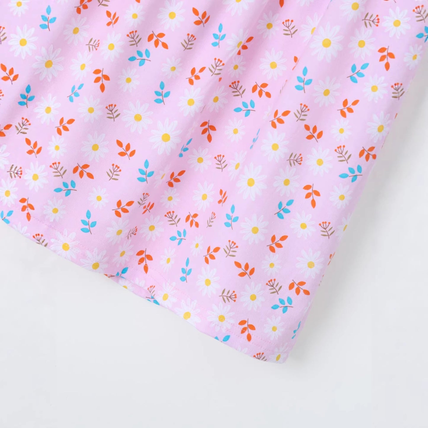 Style Floral Sleeveless Ruffle Princess Dress for Girls