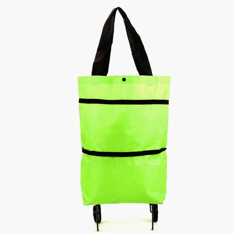 Portable Foldable Shopping Cart with Wheels