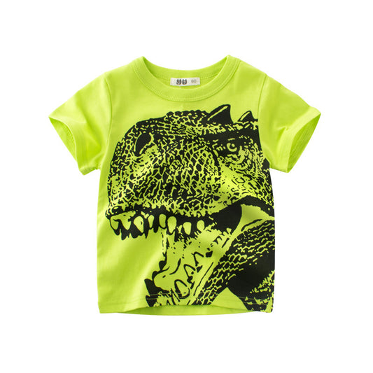 boys' short sleeved T-shirt