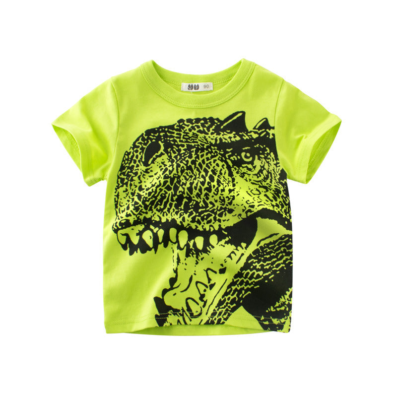 boys' short sleeved T-shirt