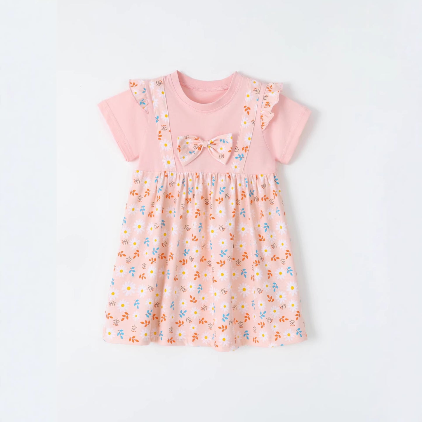 Style Girls' Dress with Bow Lace, Princess Dress