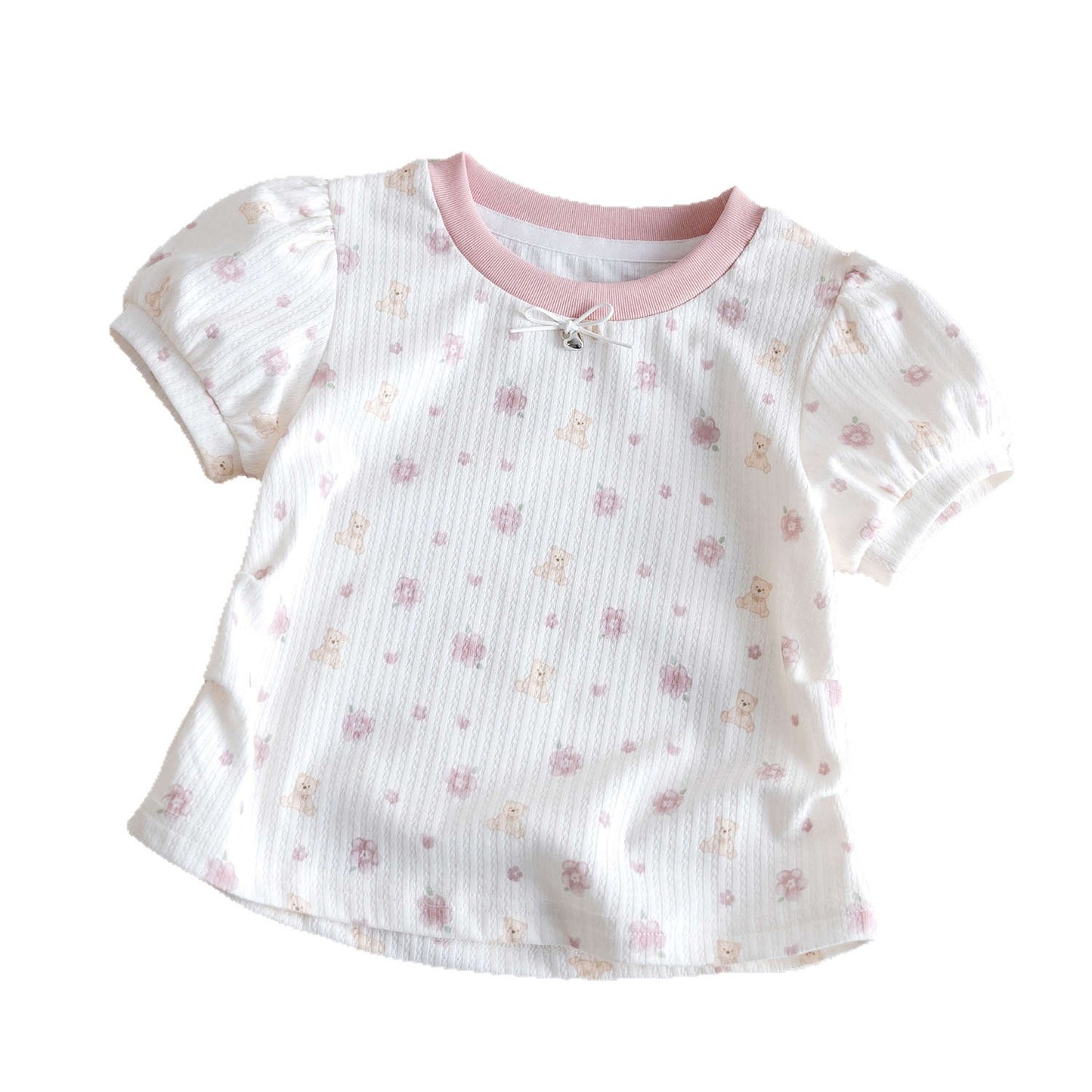 Girls' short sleeved t-shirt