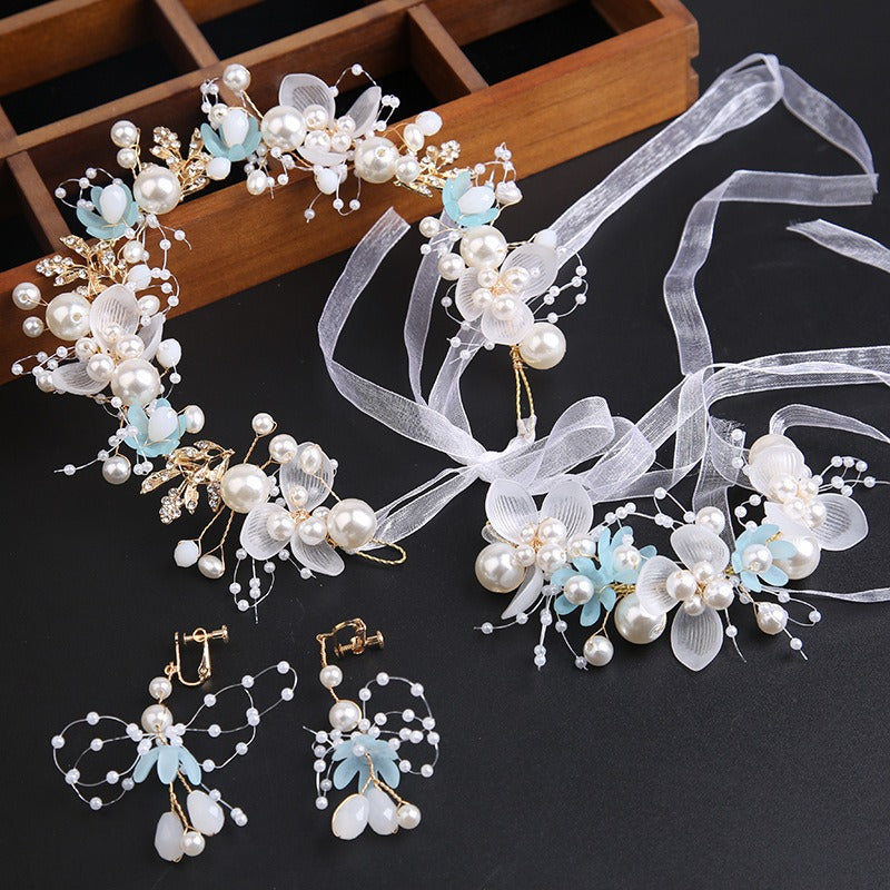 Flower Boy Headwear Korean Edition Super Immortal Princess Wreath Girls Head Flower Performance Photo With Childrens Jewelry