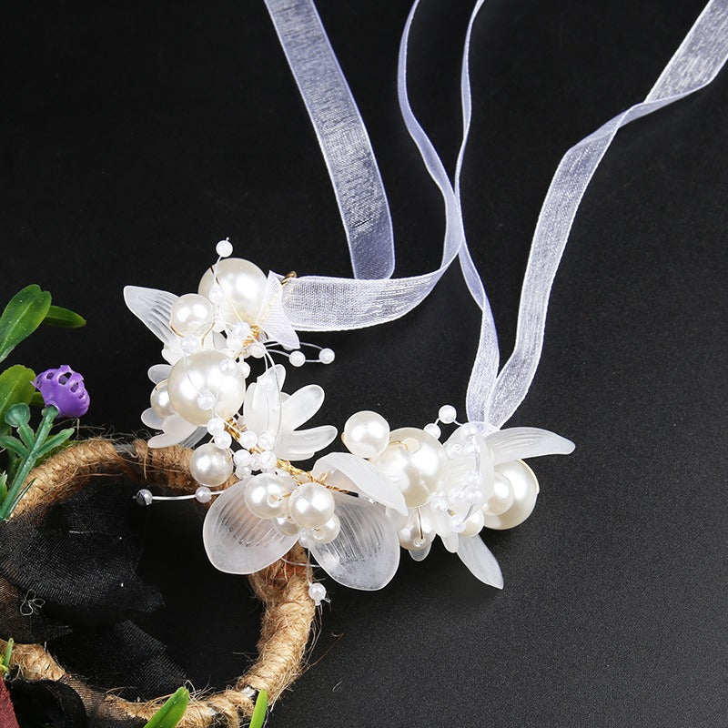 Flower Boy Headwear Korean Edition Super Immortal Princess Wreath Girls Head Flower Performance Photo With Childrens Jewelry